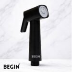 Begin Matte Black Health Faucet for Toilet Set AB0150MB