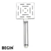 Square Chrome Finish Hand Shower AB2102 | BEGIN Faucets