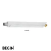 Ceiling Mounted Square Shower Rod 45 Degree AD0192 | Begin Faucets