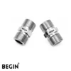 CP Hex Brass Nipple AA0179 – Chrome Plated Pipe Connector | Begin Faucets