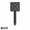 Square Hand Shower Matte Black AB2102MB | Begin Faucets