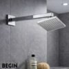 Square Overhead Shower Cubix 6x6 AB3105 | Begin Faucets