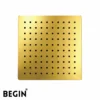 Gold Glossy Overhead Shower 12x12 AB3152GG – Begin Faucets
