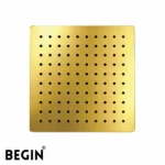 Gold Glossy Overhead Shower 12x12 AB3152GG – Begin Faucets