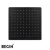 Matte Black Overhead Shower 10x10 AB3153MB – Begin Faucets