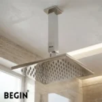 Square Ceiling 6 Inch Shower Arm AD0186 – Ceiling Shower Arm | Begin