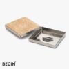 Tile Insert Shower Drain 6x6 AD0351 – Concealed Floor Drain | Begin Faucets