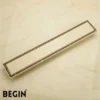 Tile Insert Drain with Flip Bowl – 100×300 mm Stainless Steel