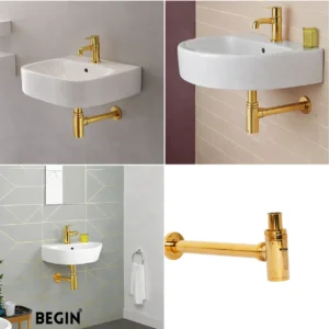 Bottle trap for wash basin