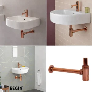 Bottle trap for wash basin