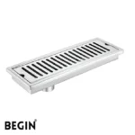 Line Drain with Flip Bowl 100x450 mm AD0622 | Begin Faucets