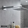 Square Shower Arm 15 Inch Wall Mount AD0162 – Begin