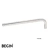 L Bend Shower Arm Wall Mount 15 Inch AD0152 | Begin