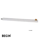BEGIN 18 Inch Square Shower Arm Wall Mount AD0163