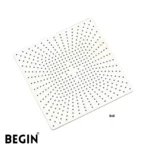 BEGIN Soft 8x8 Inch Square Overhead Shower AB3172