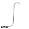 S Bend Round Shower Rod AD0195 | Begin Faucets