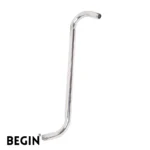 BEGIN S Bend Round Shower Rod AD0195