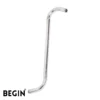 S Bend Round Shower Rod AD0197 | Begin Faucets