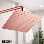 Rose Gold Overhead Shower 8x8 AB3152RG – Begin Faucets