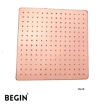 Rose Gold Overhead Shower 8x8 AB3152RG – Begin Faucets