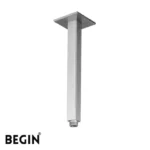 Square Ceiling Shower Arm AD0187 – Overhead Shower Arm | Begin Faucets