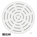 BEGIN MAZE Round Shower Head 8x8 AB3122