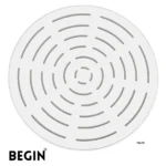 BEGIN MAZE Round Shower Head 10X10 AB3123