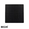 Matte Black Overhead Shower 12x12 AB3154MB – Begin Faucets