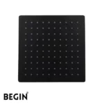 Matte Black Overhead Shower 12x12 AB3154MB – Begin Faucets
