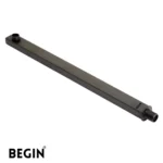 BEGIN Matte Black Square Shower Arm Wall Mount AD0166MB