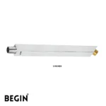 BEGIN Square Shower Rod 45 Degree AD0190