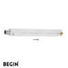 Square Shower Rod 45 Degree AD0191 | Begin Faucets