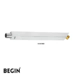 BEGIN Square Shower Rod 45 Degree AD0193
