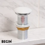 BEGIN Ceramic Pop Up Waste Coupling 3" AA0080