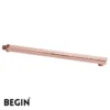 Square Shower Arm Rose Gold Wall Mount AD0166RG | Begin Faucets