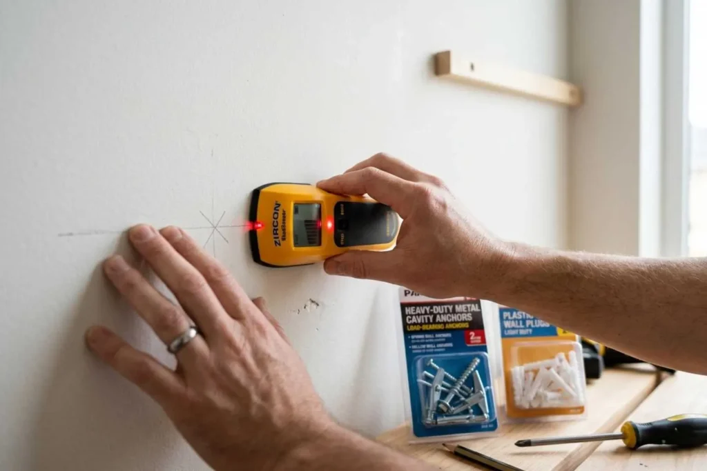  Find Your Studs or Choose the Right Fixings
