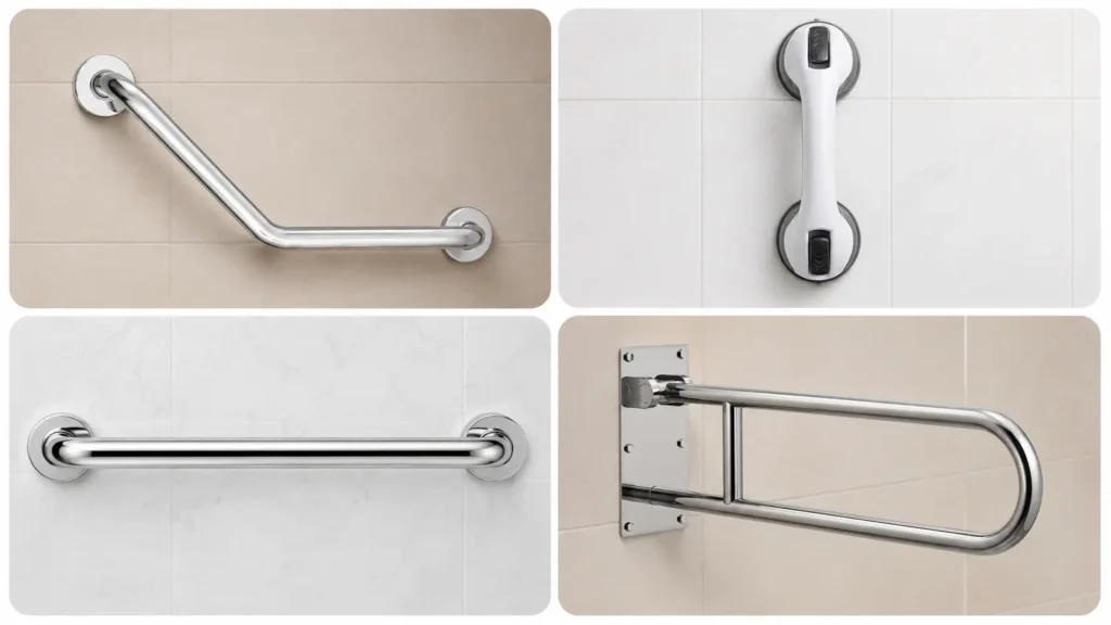 Types of Bathroom Grab Bars