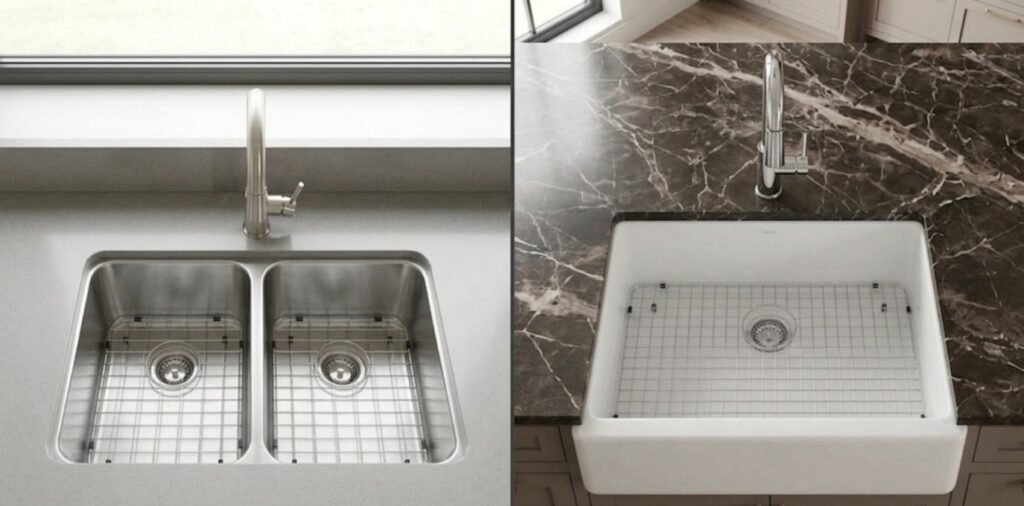 Double Bowl Sink vs Single Bowl Sink
