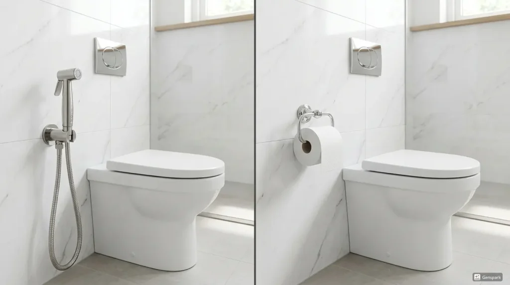 Bidet vs Toilet Paper