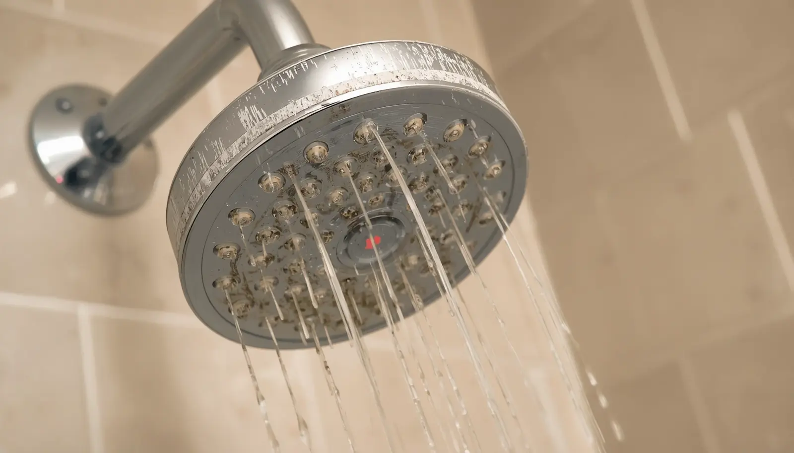 how to clean moen shower head