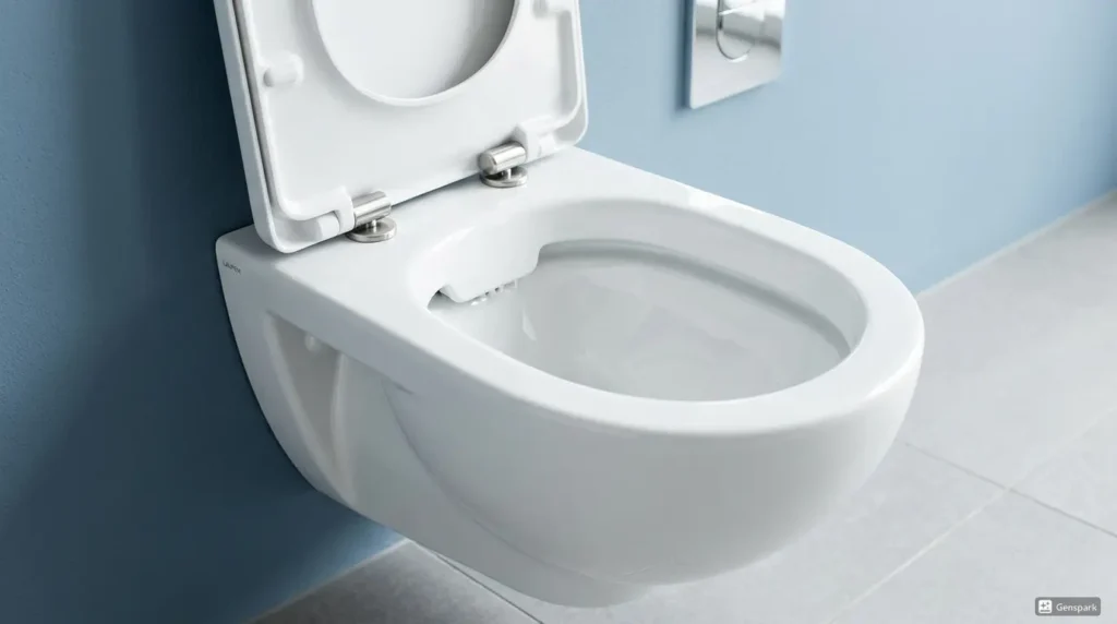 Rimless Western Toilet