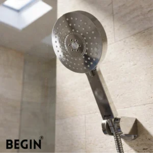 Chrome hand shower