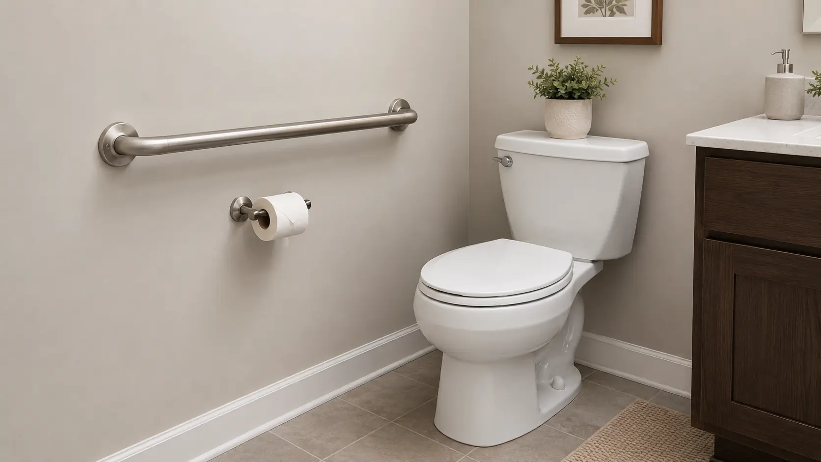 Bathroom Grab Bars for Elderly in India
