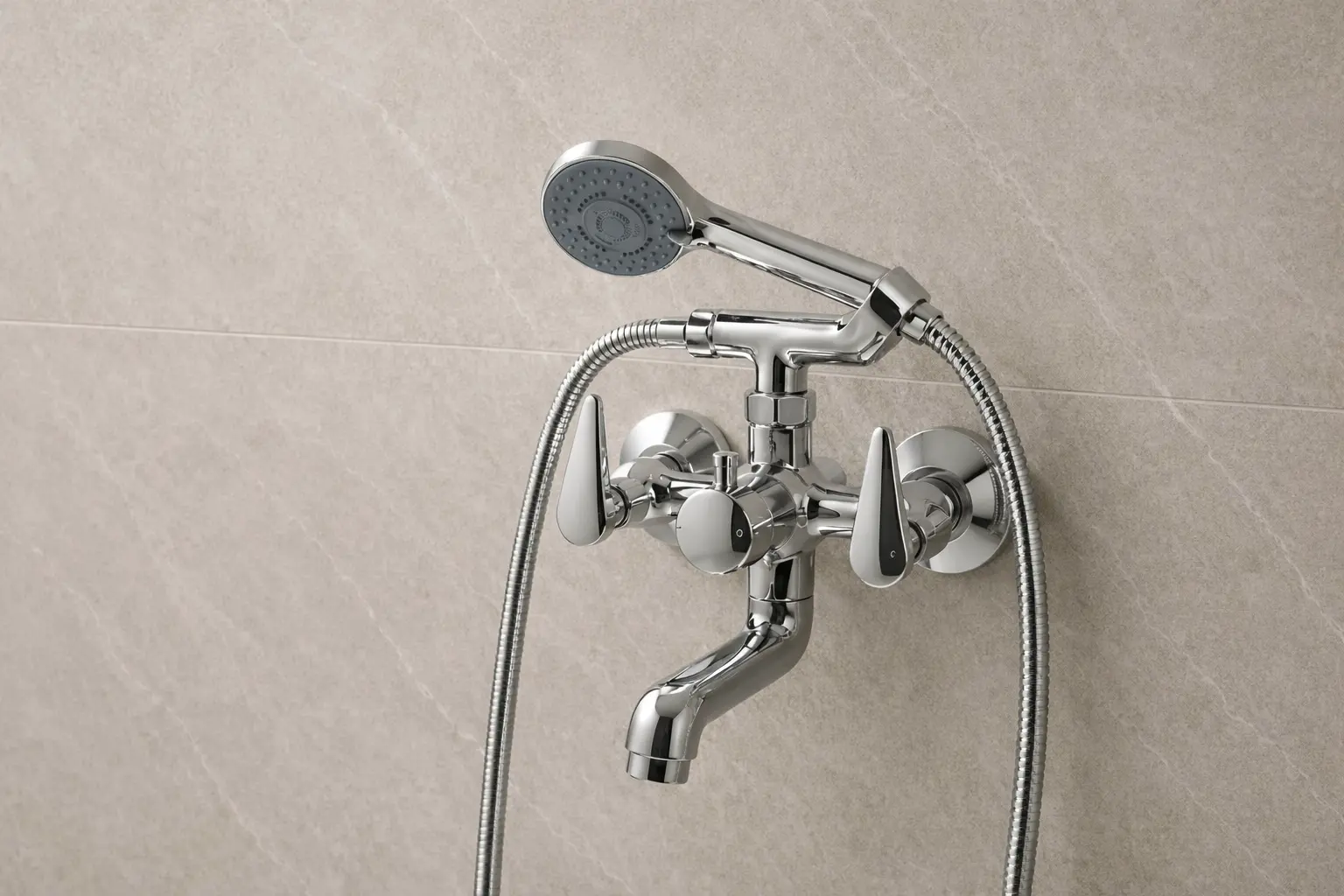 Wall Mixer With Hand Shower
