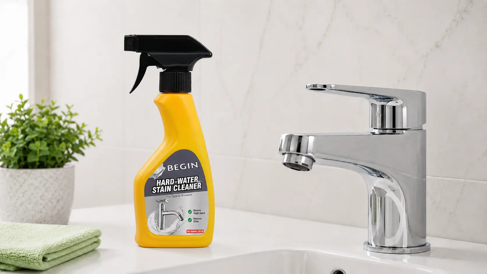 tap and shower cleaner
